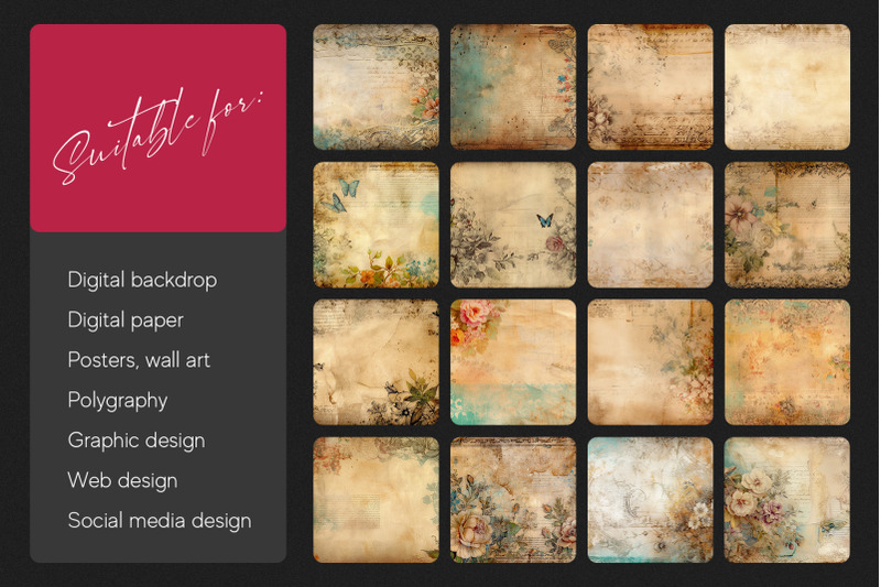 junk-journal-paper-backgrounds-texture-pack