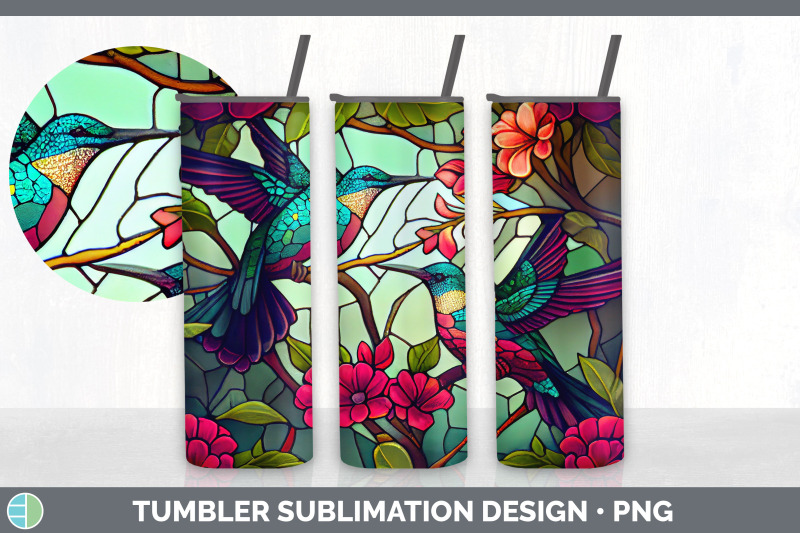 stained-glass-hummingbird-bird-tumbler-sublimation-20-oz-skinny-tumb