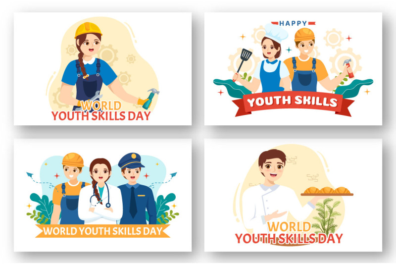 11-world-youth-skills-day-illustration