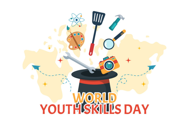 11-world-youth-skills-day-illustration