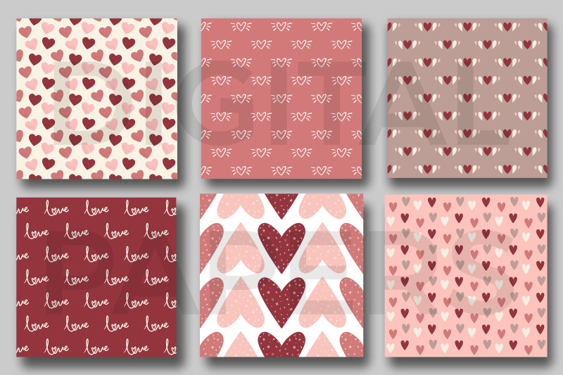 boho-loving-hearts-seamless-pattern-digital-papers