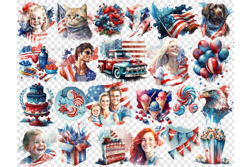 4th-of-july-clipart-bundle-patriotic-graphics-collection