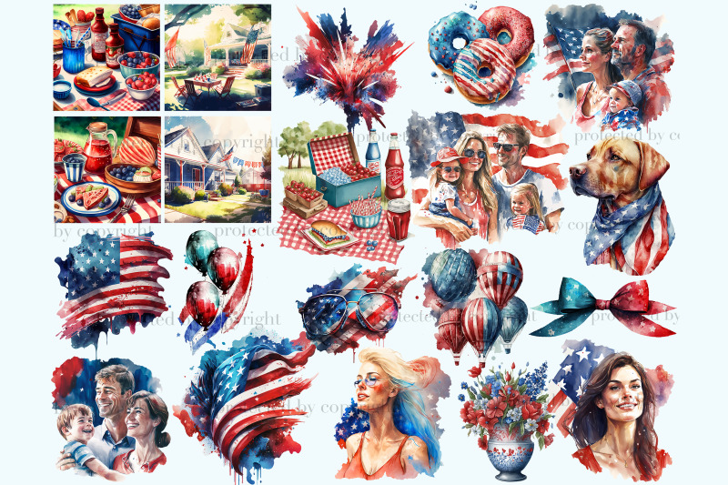 4th-of-july-clipart-bundle-patriotic-graphics-collection