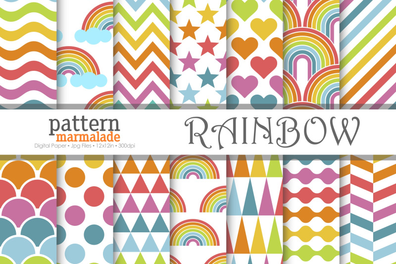 rainbow-pastel-nbsp-digital-paper-rainbow-pastel-red-orange-bw005b
