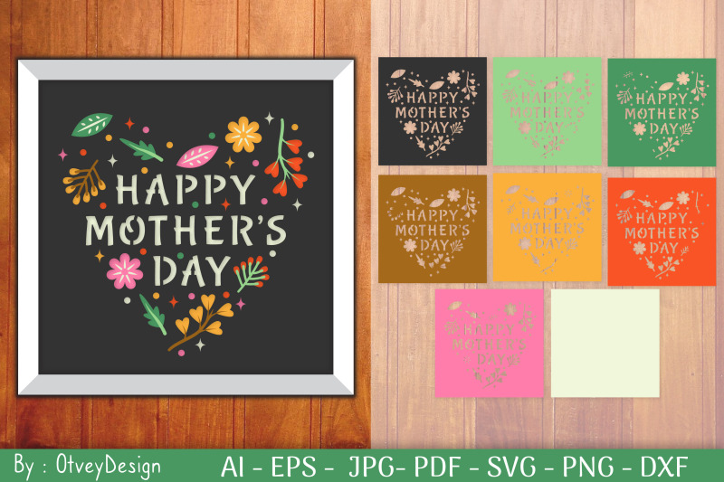 happy-mother-039-s-day-shadow-box-layered-papercut