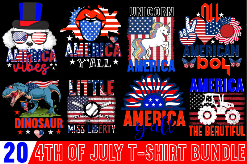 4th-of-july-t-shirt-bundle-4th-july-designs-4th-of-july-design-svg-t