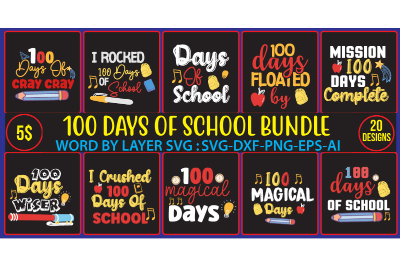 100-happy-school-day-svg-bundle-boy-100-days-of-school-svg-dino-i-ro