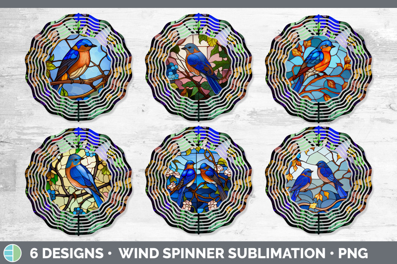 stained-glass-eastern-bluebird-bird-wind-spinner-sublimation-spinner