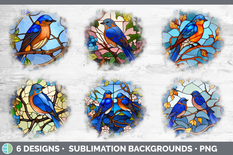 stained-glass-eastern-bluebird-bird-grunge-background-sublimation-di