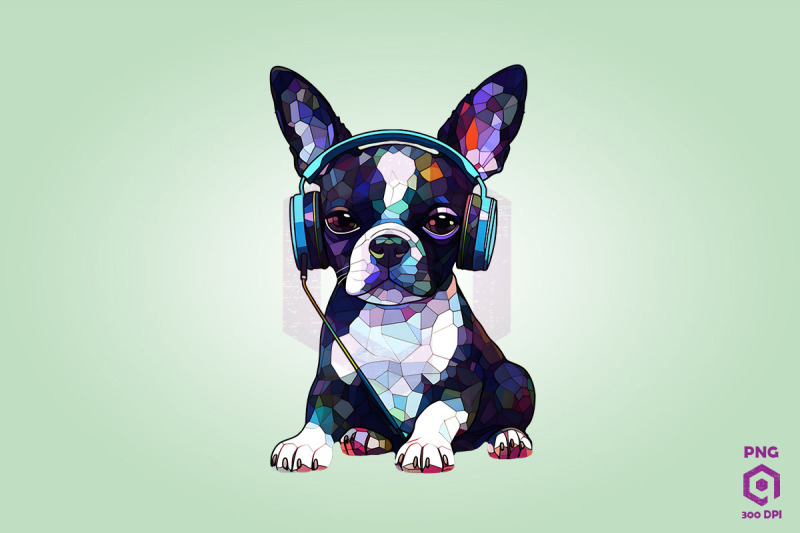 boston-terrier-wearing-headphones