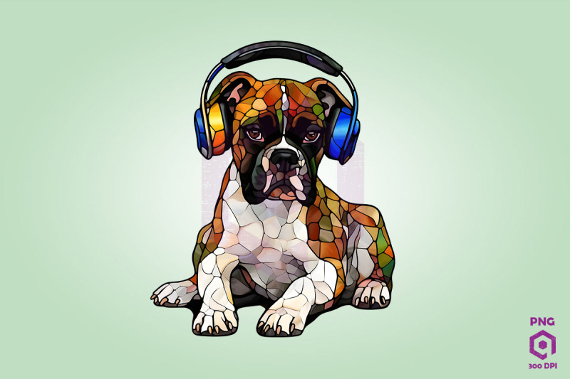 boxer-wearing-headphones