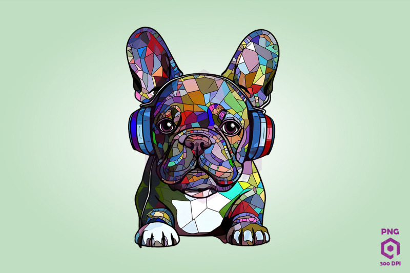 french-bulldog-wearing-headphones