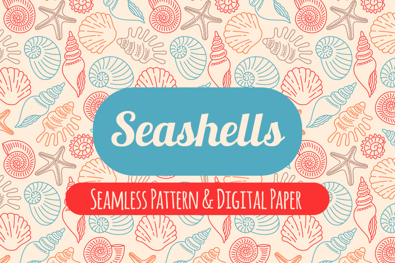 seashells-summer-seamless-pattern-amp-digital-paper