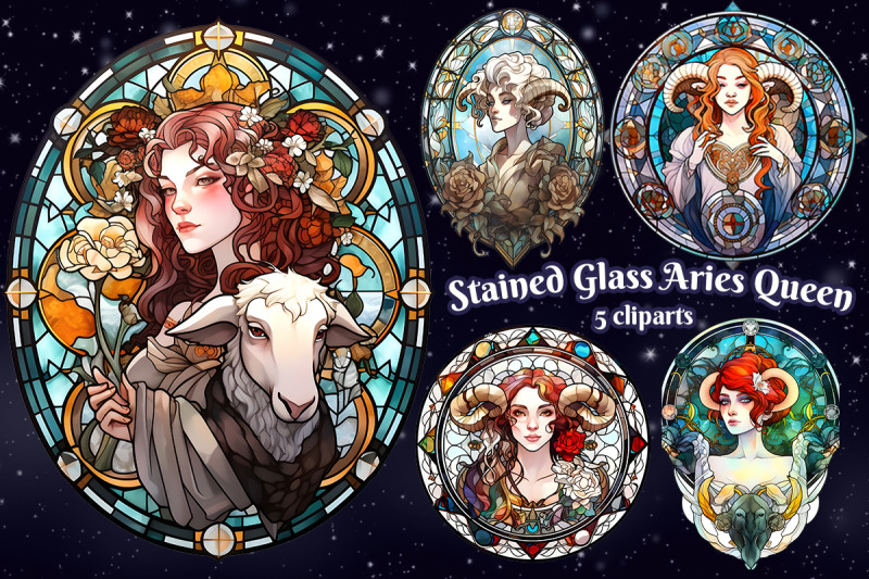 stained-glass-aries-queen-sublimation