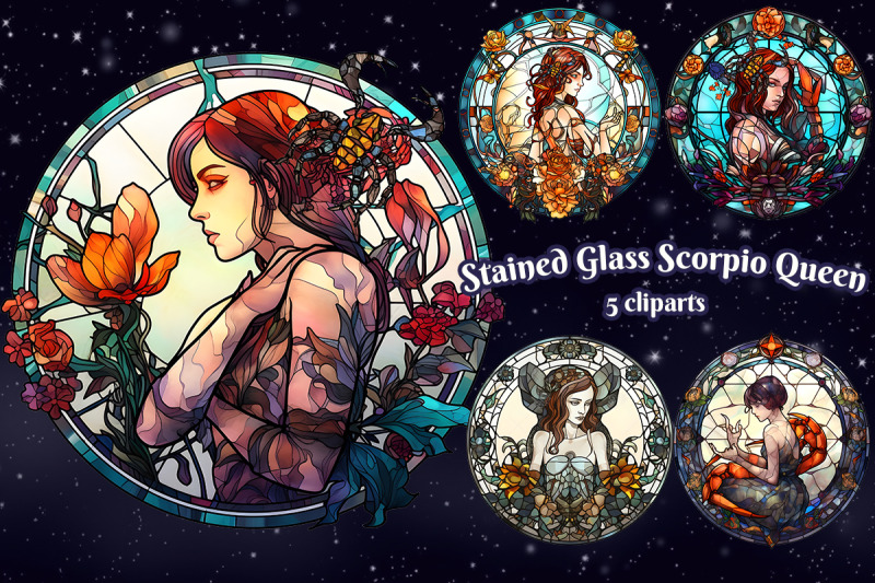 stained-glass-scorpio-queen-sublimation