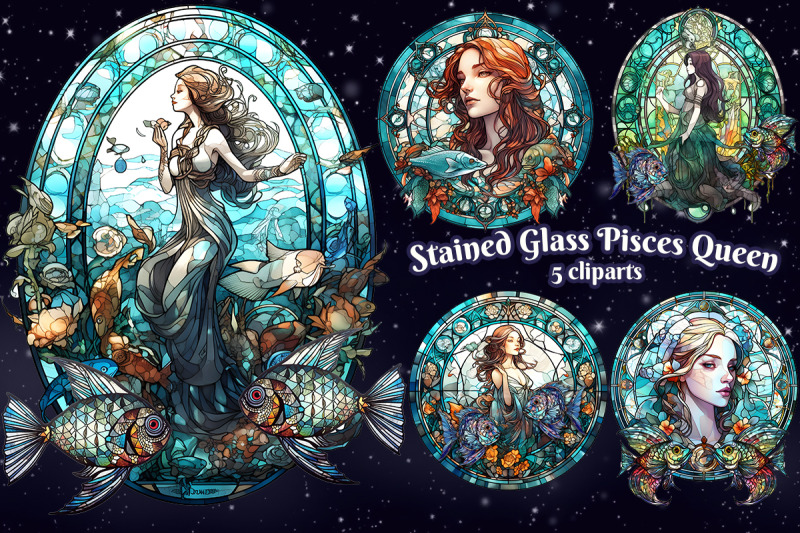 stained-glass-pisces-queen-sublimation