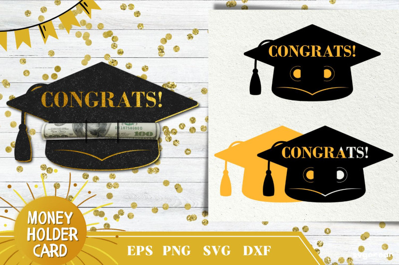 Graduation Money Cake Holder | Layered SVG By SvgOcean | TheHungryJPEG