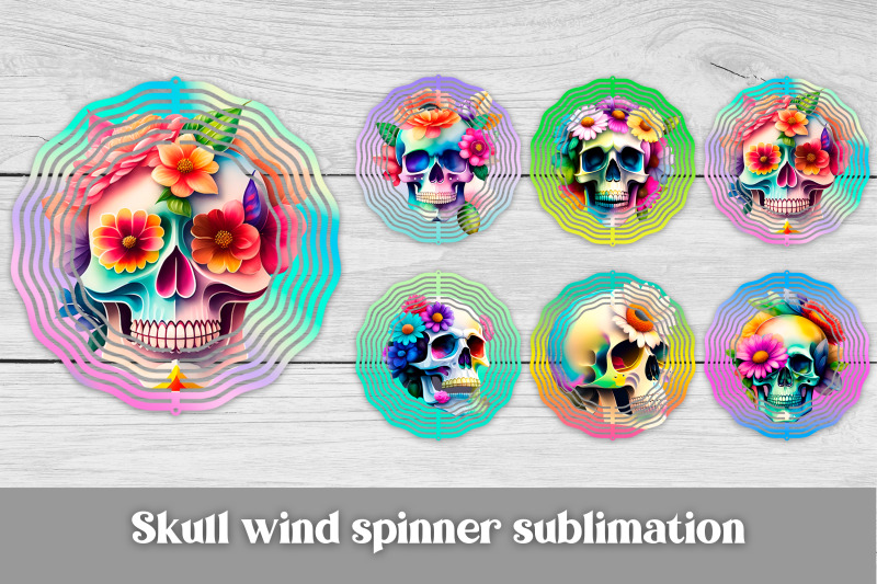 skull-wind-spinner-design-skull-flower-sublimation