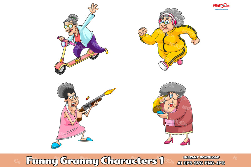 funny-granny-cartoon-characters-1