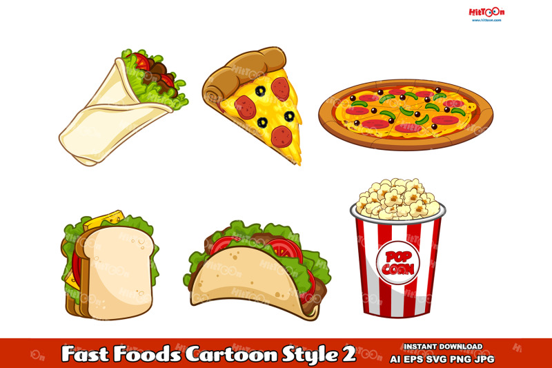 fast-foods-cartoon-style-2