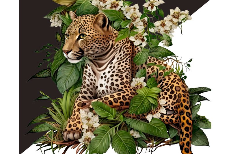 leopard-in-flowers-png-clipart-10-png-files