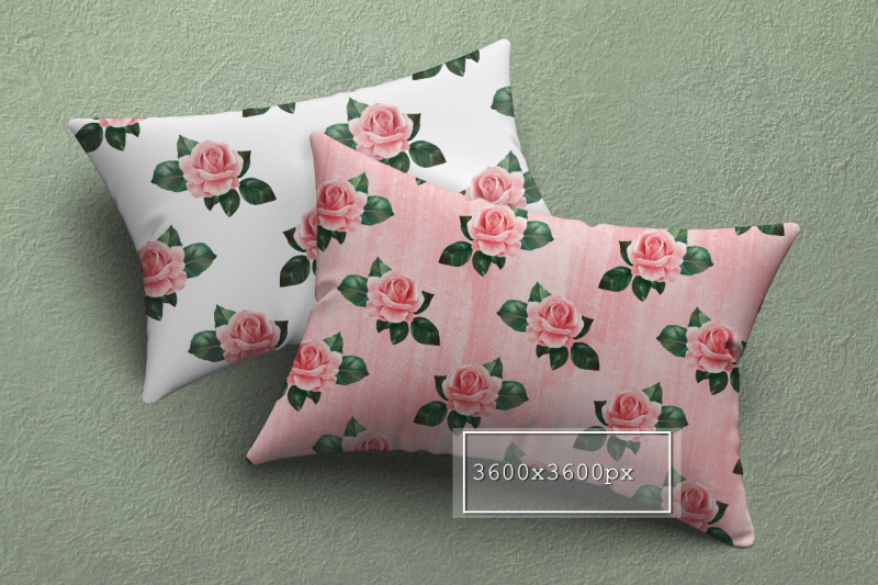 seamless-patterns-of-pink-roses