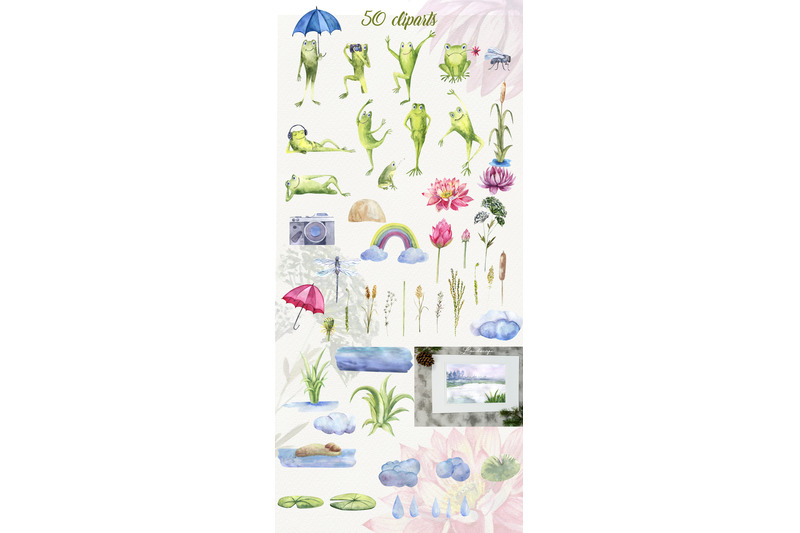 funny-frogs-watercolor-set