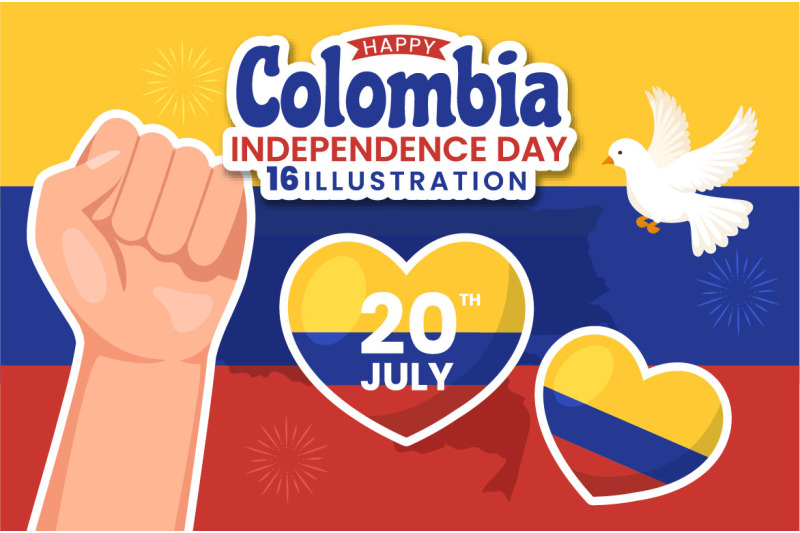 16-colombia-independence-day-illustration