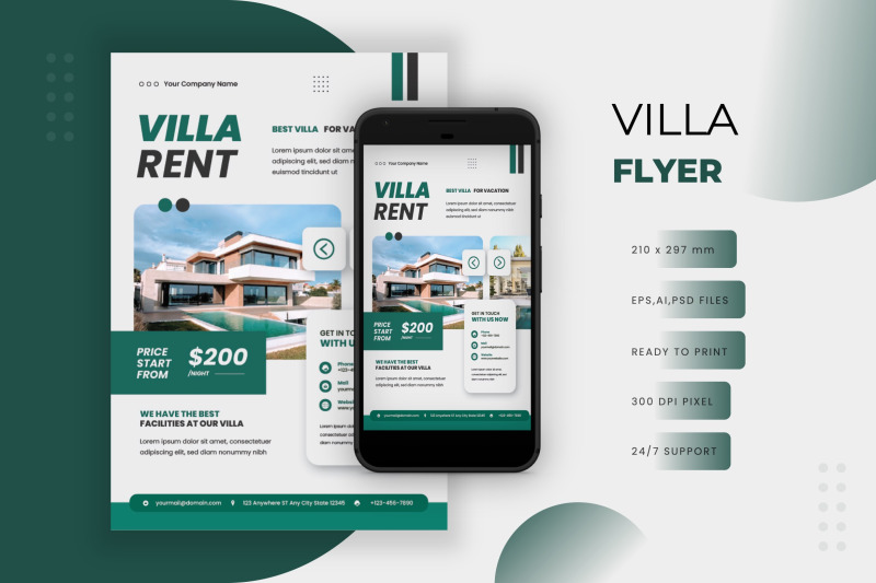 villa-flyer