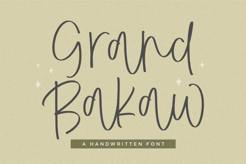 grand-bakaw-font