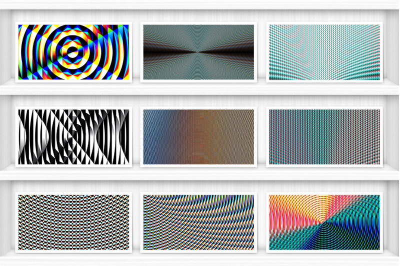 100-fresnel-lens-spectrum-backgrounds
