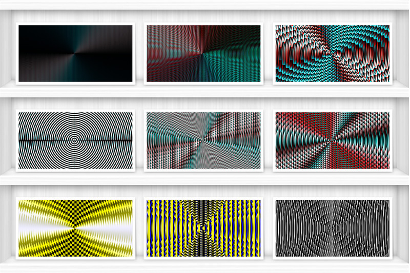 100-fresnel-lens-spectrum-backgrounds