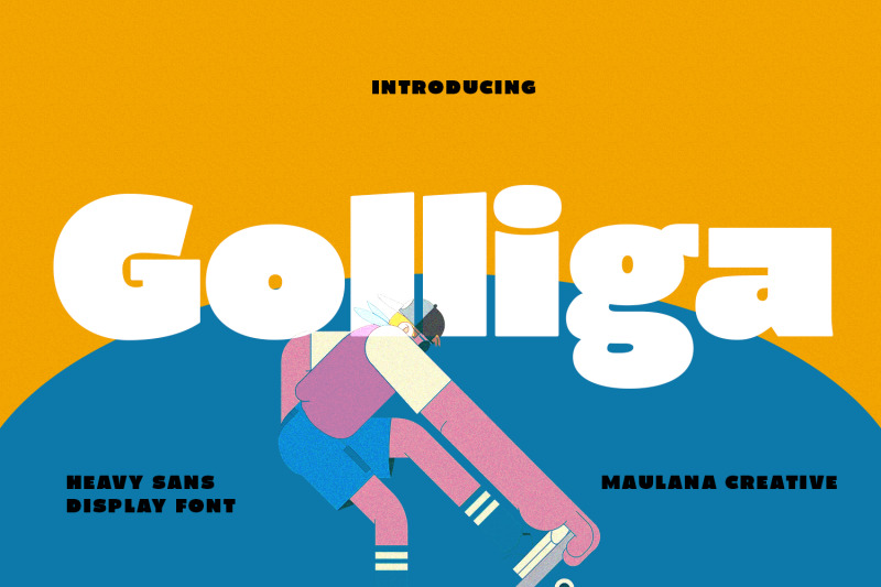 golliga-heavy-sans-display-font