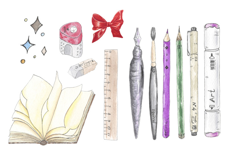 back-to-school-watercolor-clipart-png
