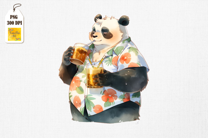 father-panda-drinking-summertime-bundle