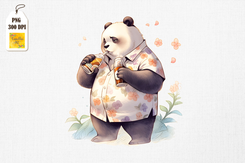 father-panda-drinking-summertime-bundle