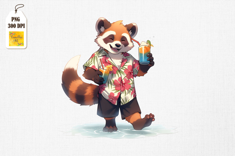 dad-red-panda-drinking-summertime-bundle