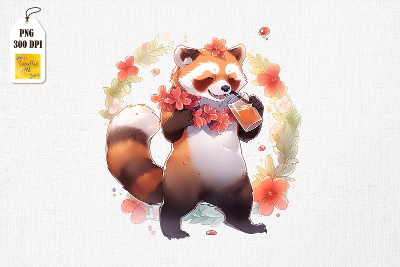 dad-red-panda-drinking-summertime-bundle