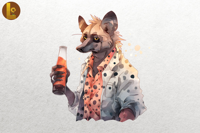 gangster-father-hyena-drinking-bundle