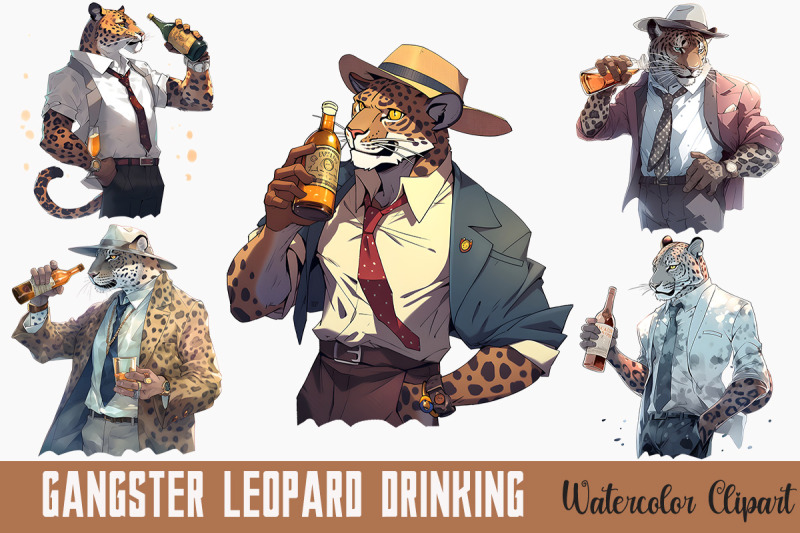 gangster-father-leopard-drinking-bundle