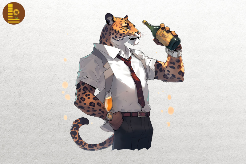 gangster-father-leopard-drinking-bundle