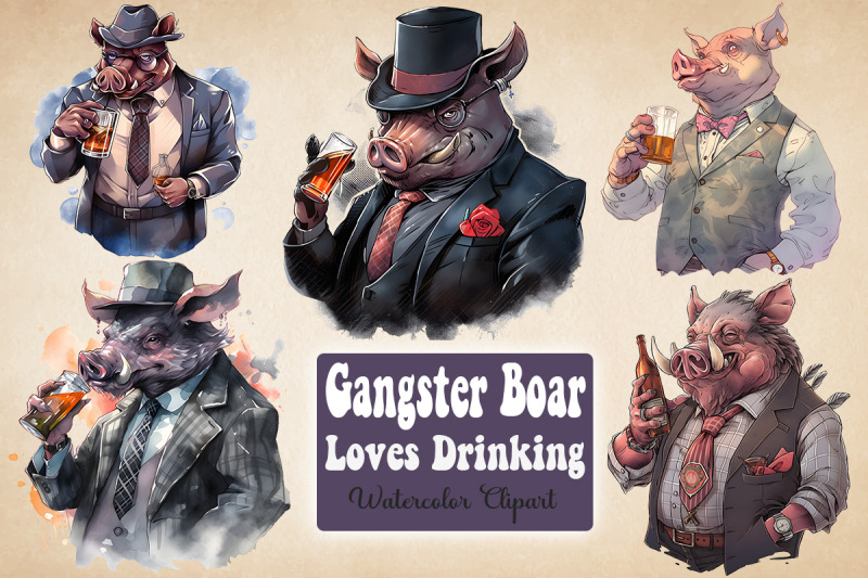 gangster-father-boar-drinking-bundle