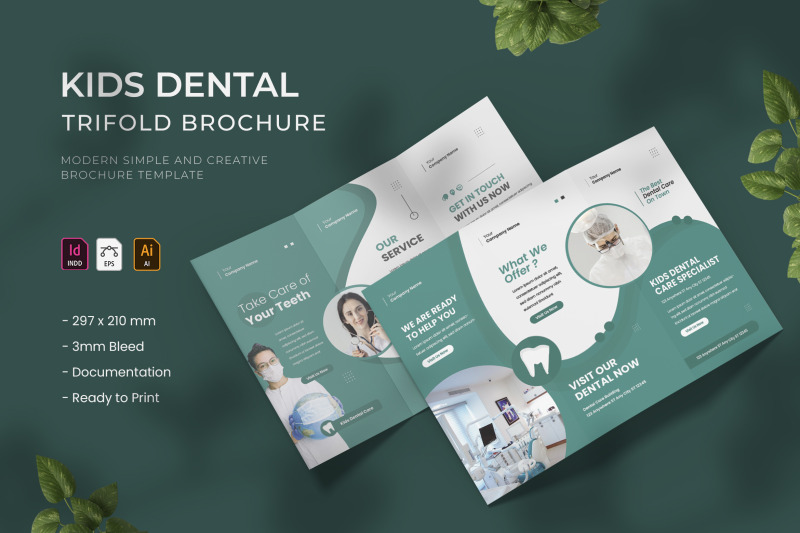 kids-dental-trifold-brochure