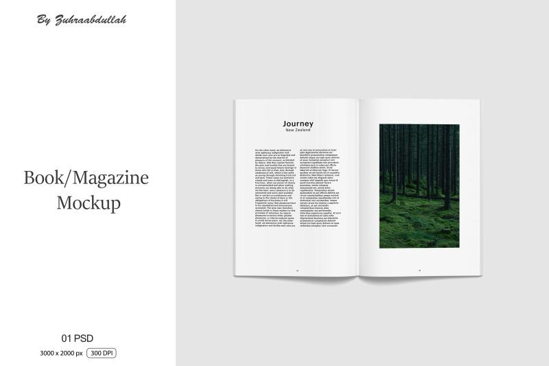 book-magazine-mockup