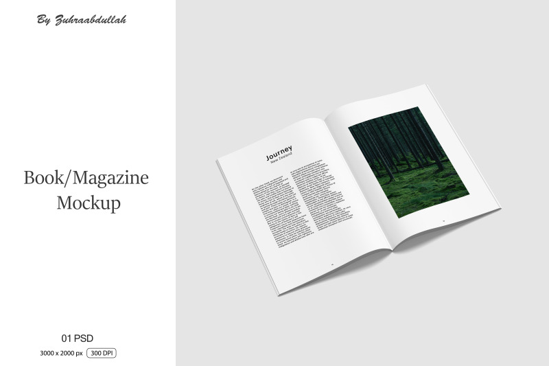 book-magazine-mockup