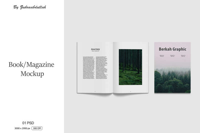 book-magazine-mockup