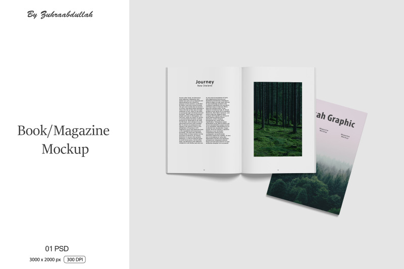 book-magazine-mockup