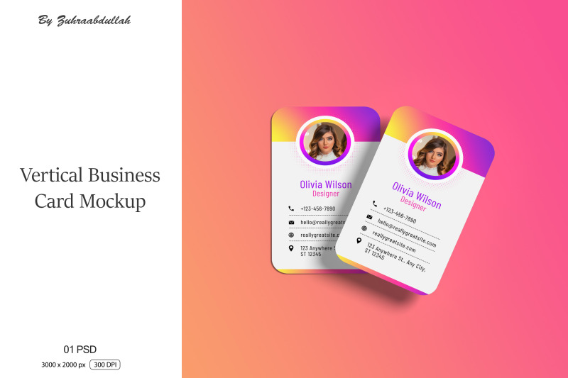 vertical-business-card-mockup