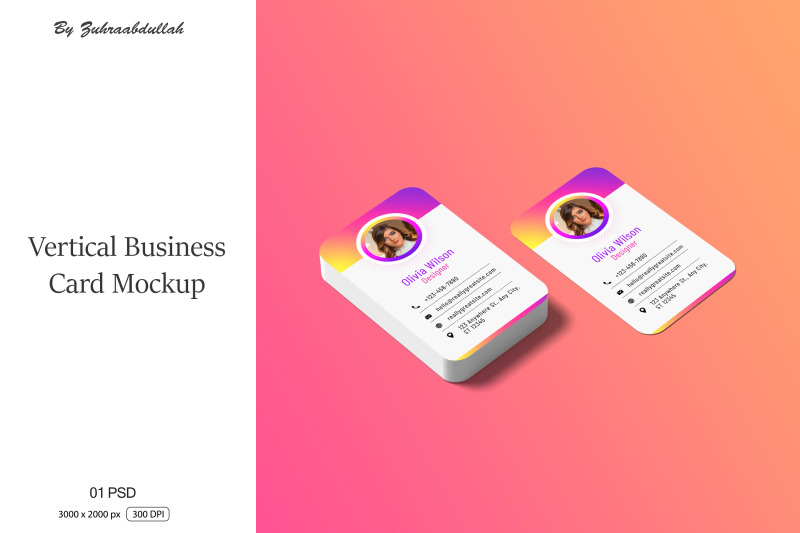 vertical-business-card-mockup