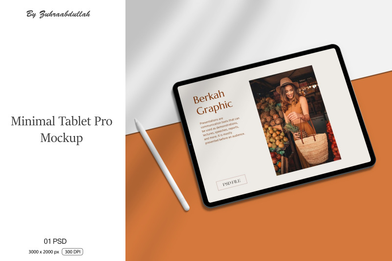 minimal-tablet-pro-mockup